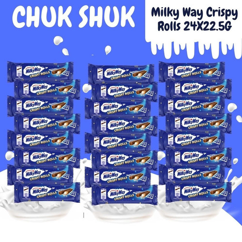 Milky way crispy - milky, rolls