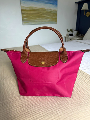 Longchamp pliage rose red - longchamp,