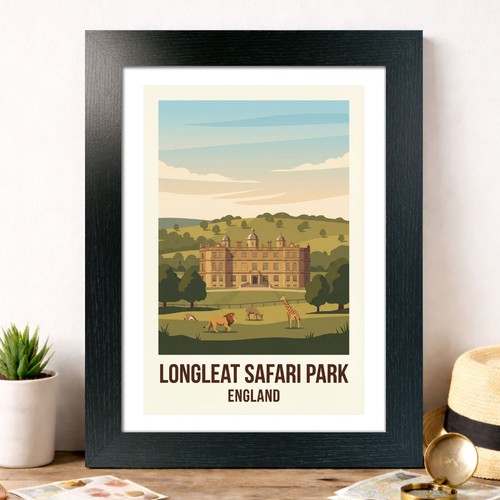 Longleat safari park - park,, england