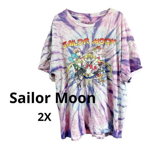 Sailor moon tie dye - 2x, shirt