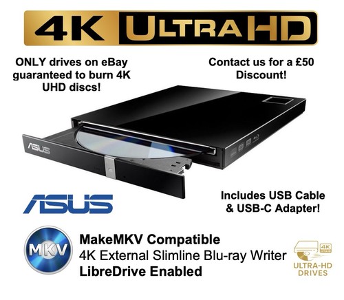 Asus sbw 06d2x external 4k - sbw-06d2x-u,