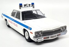 KK 1/18 Dodge Monaco 1974 Chicago Police Diecast Scale Model Car
