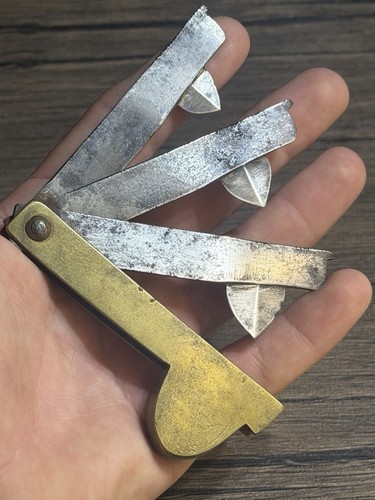 Antique 19th century brass and - brass,