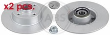 X2 PCS REAR BRAKE DISC ROTOS
