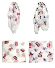 Ladies Union Jack & Bee Print