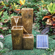 Powered Wood Effect Fountain