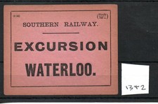 Southern Railway. SR - Luggage