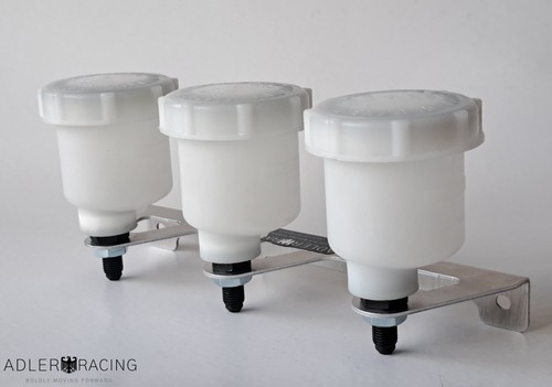 Aluminium triple bracket - aluminium,