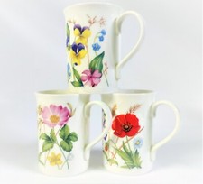 bone china mugs set of 3 with
