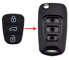 3 Button Key Fob Rubber Pad Insert For Kia Ceed Rio Picanto Sportage Sorento