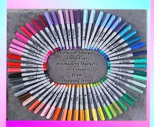 Sharpie ULTRAFINE Permanent Marker Pen 60+ Colours! ULTRA FINE POINT Genuine, x1