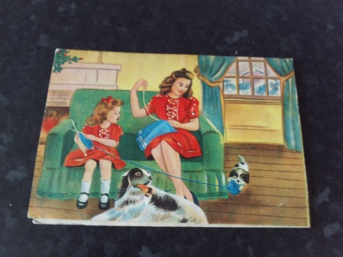 Vintage sewing needles booklet - sewing,