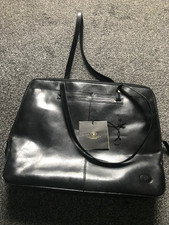 Lloyd Baker Black Leather Tote