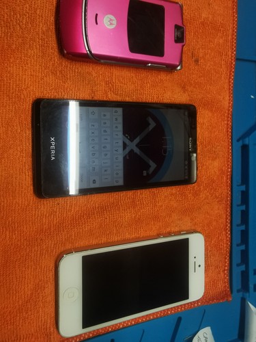 Job lot old phones - job,