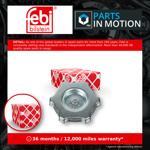 Oil filler cap - oil, fits