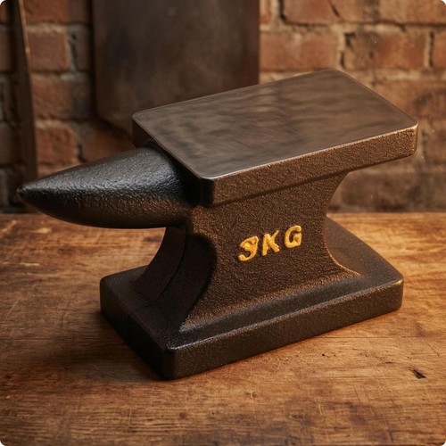 Tapered end anvil polished - tapered-end,