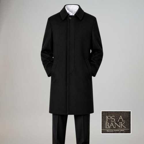 Jos bank mens 44r - black, wool