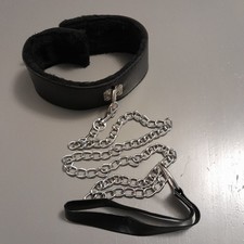 Fur Lined PVC Collar & Lead
