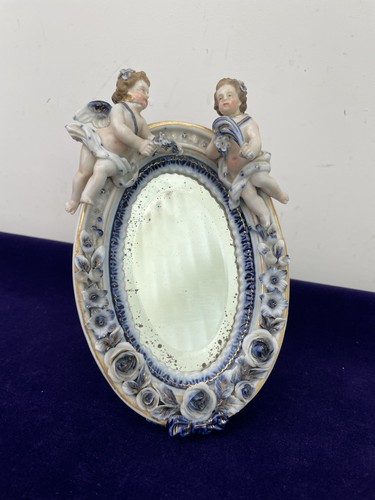 Antique german blue and - german,