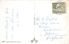 FAMILY HISTORY - POSTCARD - ENGLISH - ROTHERHAM STAG LANE