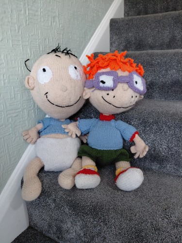Vintage knitted rugrats - vintage,