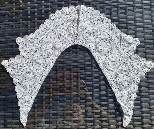 Antique maltese bobbin lace - antique,