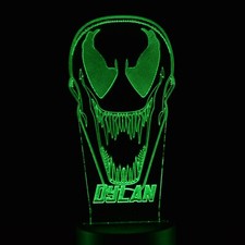 Venom mask night light - venom,