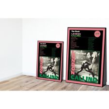 The Clash London Calling Fine Art Album Poster