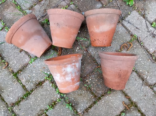 Vintage hand thrown terracotta - vintage,