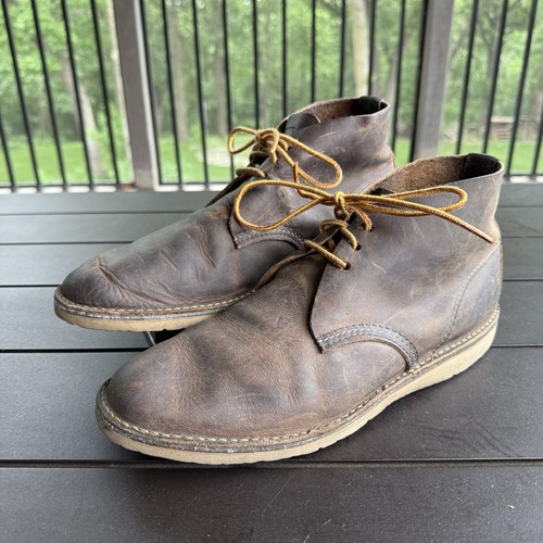 Red wing chukka boots - wing,