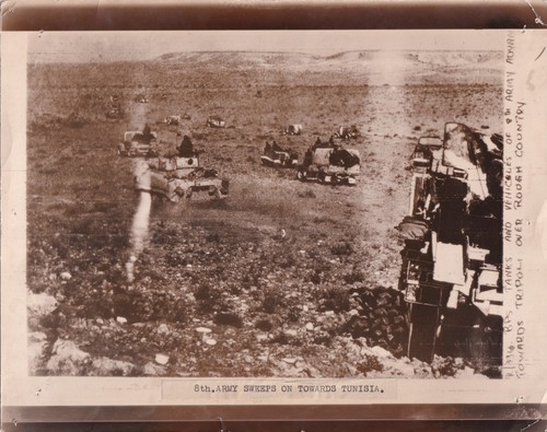 Original press photo - ww2, tanks