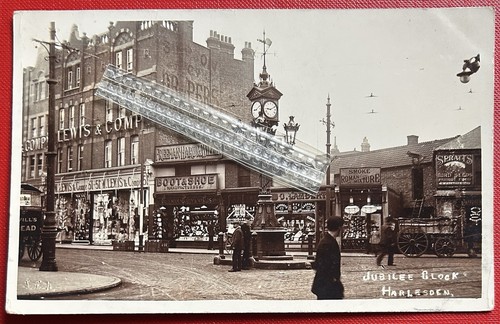 Harlesden clock tower shops - harlesden,,