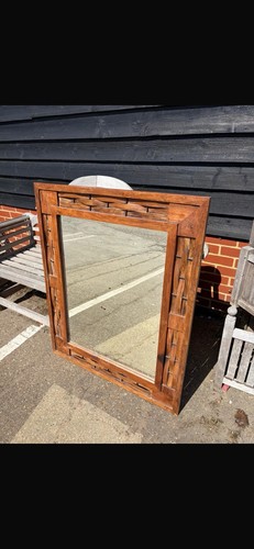 Antique vintage wooden mantle - antique,