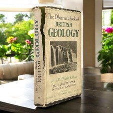 Observer's Book British Geology 1949, RARE FIRST EDITION, The Of