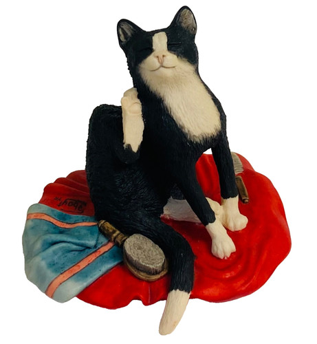 Vtg cat black and - vtg,