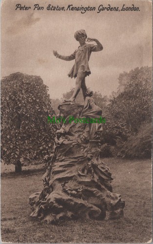 London postcard peter pan - -,