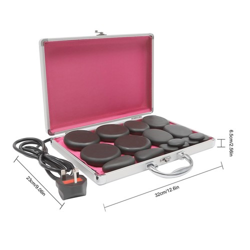 Portable massage stone warmer - portable,