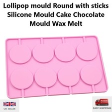 Lollipop mould round with - lollipop,