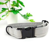 Marvellous Handmade Soft Velvet Dog Collar | All Sizes | 19 Colours | MADE IN UK