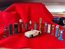 Vintage Diecast petrol pump, air pumps and street furniture. Superb small bundle