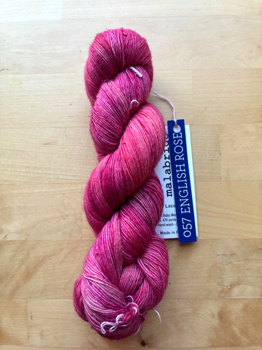 Malabrigo merino lace