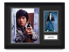 Jackie Chan Signed 16x12