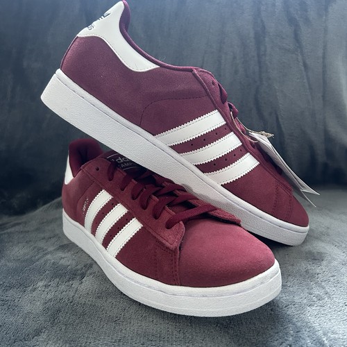 Adidas campus burgundy - 2, red