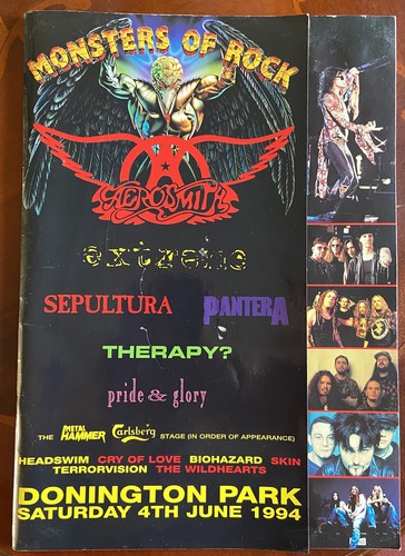 Monsters rock 1994 official - monsters,