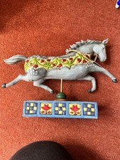 Jim Shore Galloping Horse ‘ A Day In The Country’. Heartwood Creek 2003 Figure