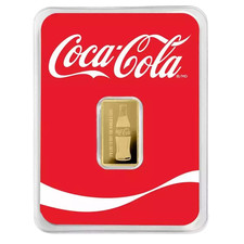 Coca-Cola 1/2 Gram .9999 Pure