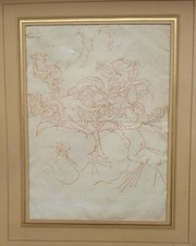 Large 1700s Antique Old Master