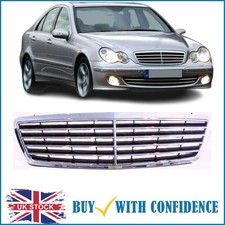 Front Grille Main Chrome/Black