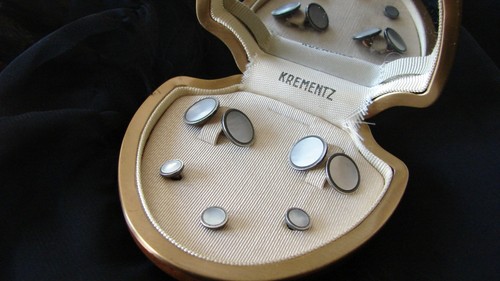 Vintage krementz cufflinks - cufflinks, set