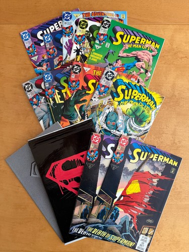 Death superman set 13 - superman,